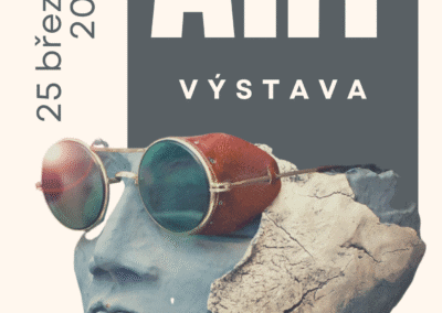 leták pro výstavu, inspirace